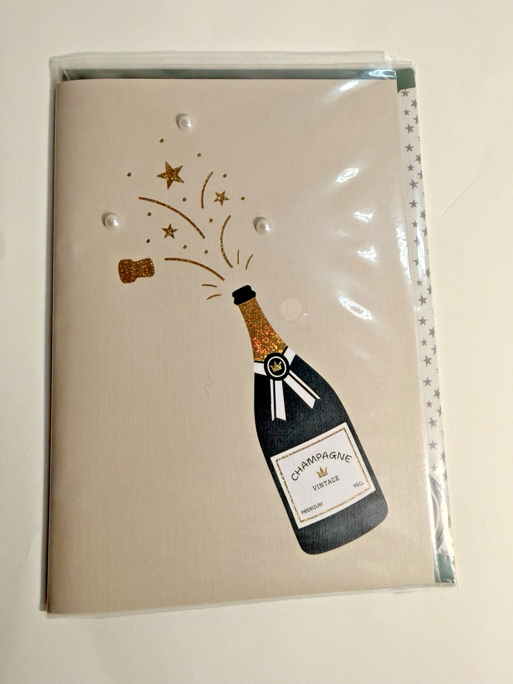 Champagne Celebration Toast Greeting Card